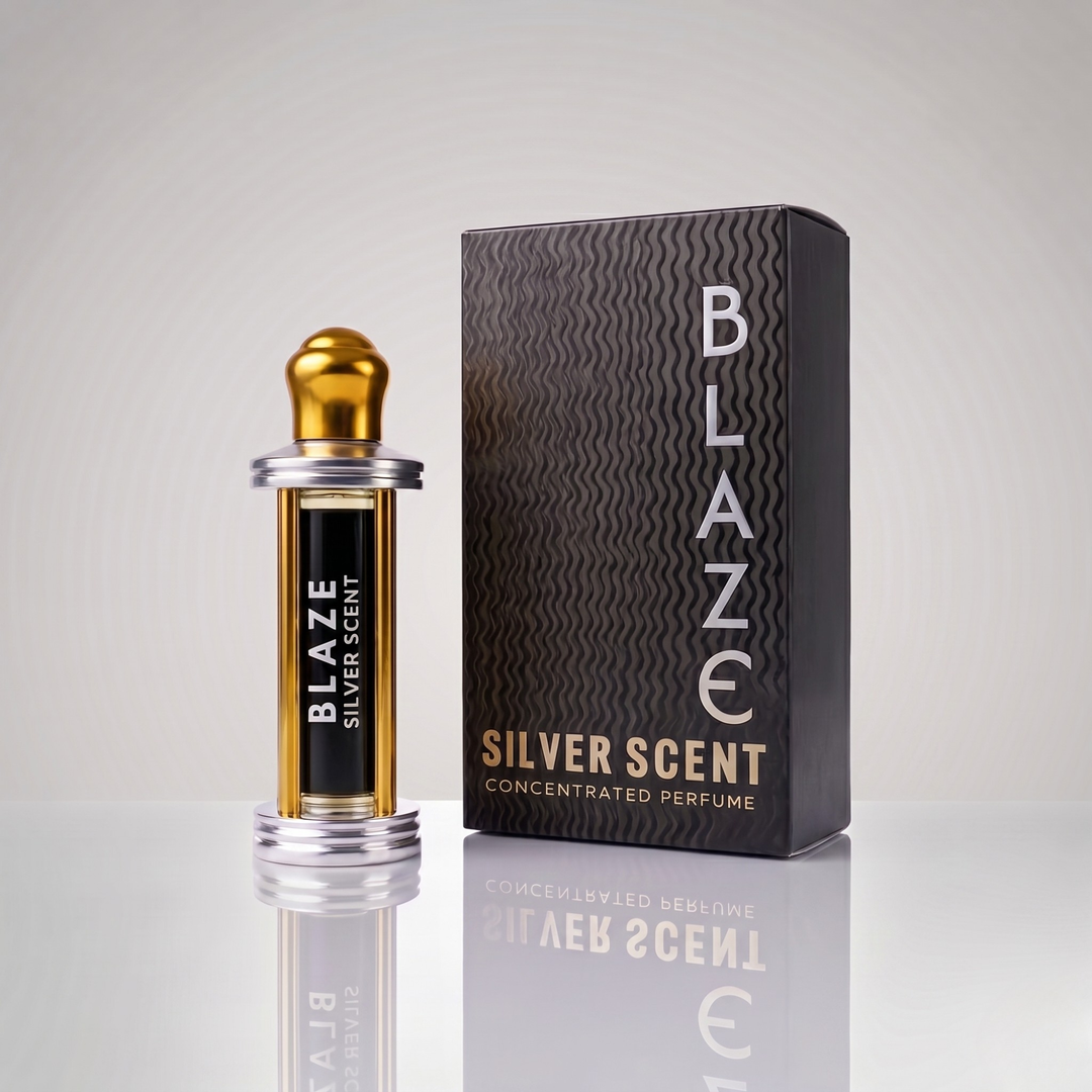 Blaze Silver Scent | Affordable Attar Oil | 12ml