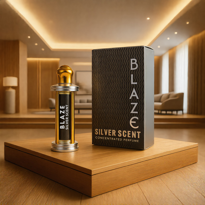Blaze Silver Scent | Affordable Attar Oil | 12ml