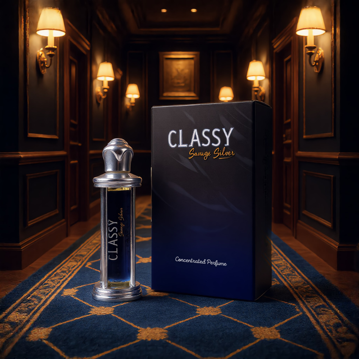 Classy Savage Silver | Concentrated Perfume | Attar Oil