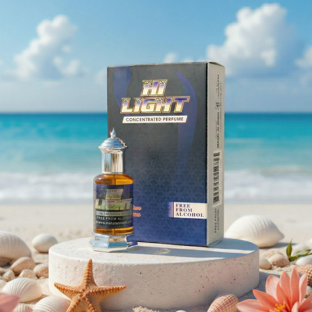 Hi Light Affordable Attar Oil bottle with luxury packaging in Pakistan
