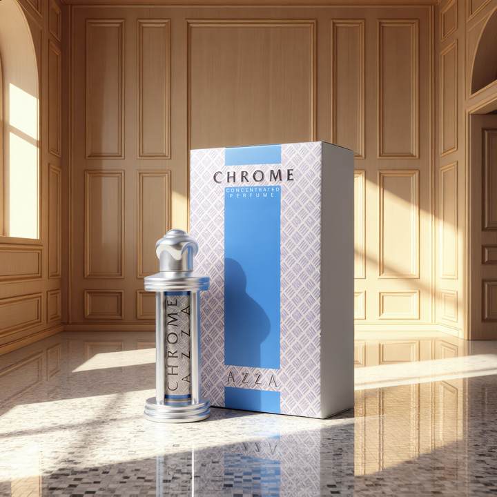 Azza Chrome | Affordable Attar Oil | 12ml