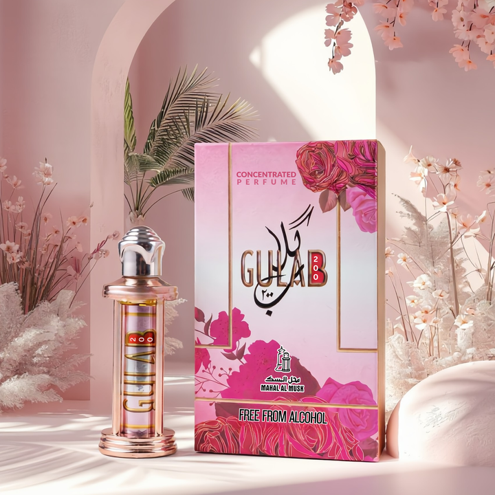 Gulab 200 | Concentrated Perfume | Attar Oil