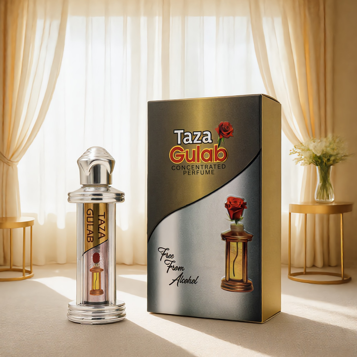 Taza Gulab | Affordable Attar Oil | 12ml