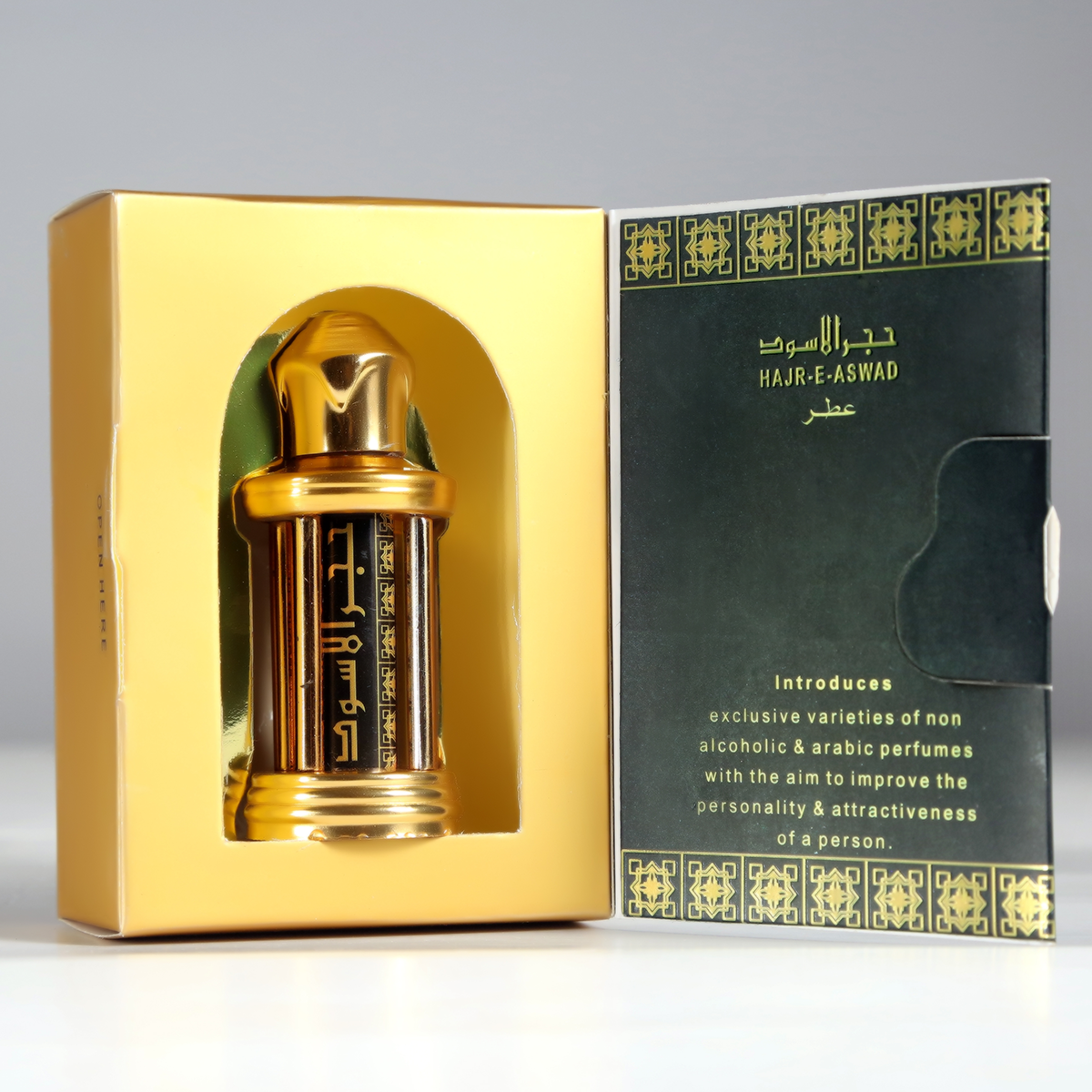 Hajr-e-Aswad, Arabic Fragrance, Non-Alcoholic Concentrated Perfume Att ...
